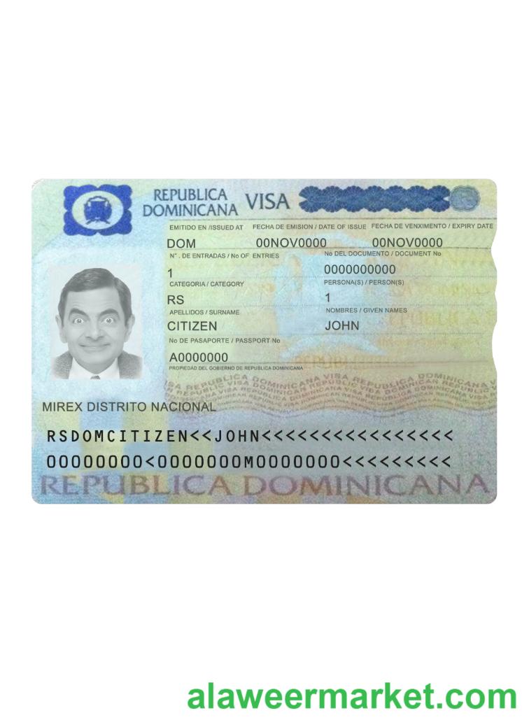 Dominican Republic travel visa